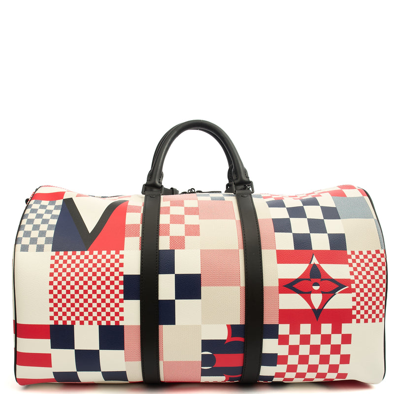 Picture of Louis Vuitton Tote Keepall 50 Bandouliere in Multi, Canvas