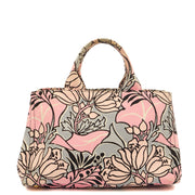 Picture of Prada Tote Logo Tote Bag in Pink, Leather