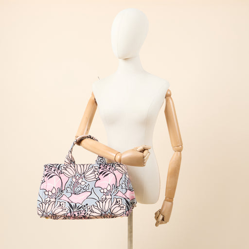 Picture of Prada Tote Logo Tote Bag in Pink, Leather