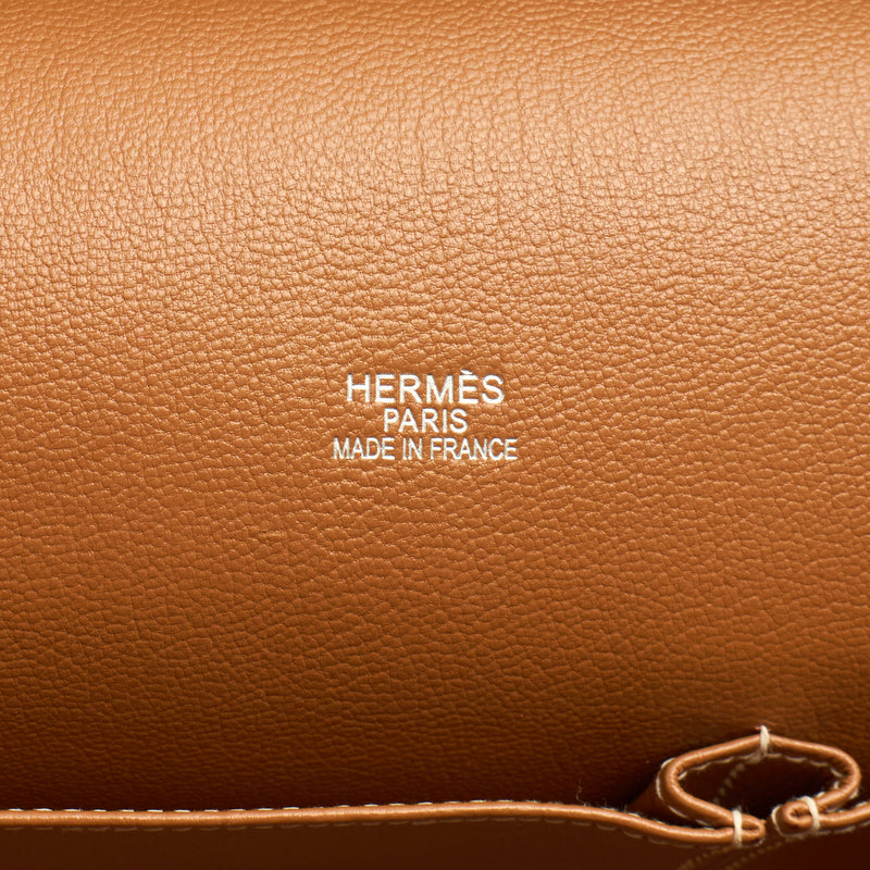 Picture of Hermes Shoulder Bag Jypsiere 34 in Gold, Togo Leather