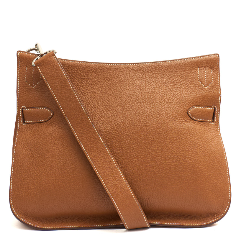 Picture of Hermes Shoulder Bag Jypsiere 34 in Gold, Togo Leather