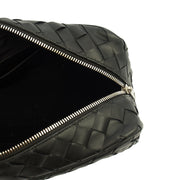 Picture of Bottega Veneta Clutch Intrecciato Zip Pouch in Black, Intrecciato Nappa