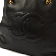 Picture of Chanel Tote Vintage Tote in Black, Lambskin Leather