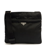 Picture of Prada Cross Body Nylon Messenger in Black, Nylon