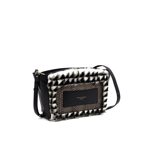 Picture of Aspinal of London Tote Marylebone Shoulder Bag - Small in Black, Leather