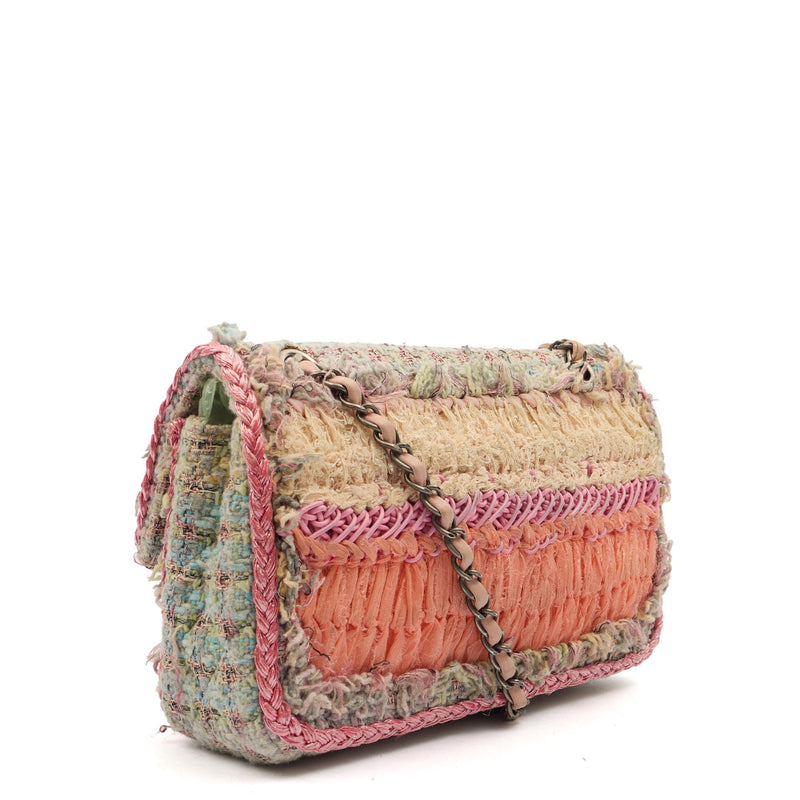 Picture of Chanel Shoulder Bag Classic Single Flap - Medium in Multi, Fabric