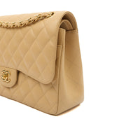 Picture of Chanel Shoulder Bag Classic Double Flap - Large in Neutral, Caviar Leather