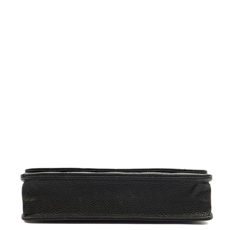 Picture of Chanel Cross Body Wallet on Chain in Black, Caviar Leather