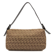 Picture of Fendi Shoulder Bag Baguette in Zucca FF, Canvas