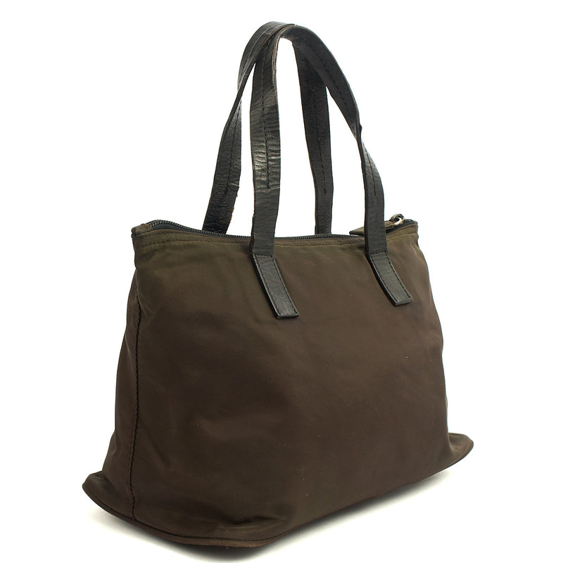 Picture of Prada Tote Nylon Tote Bag in Green, Nylon