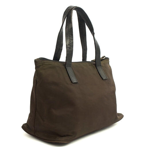 Picture of Prada Tote Nylon Tote Bag in Green, Nylon