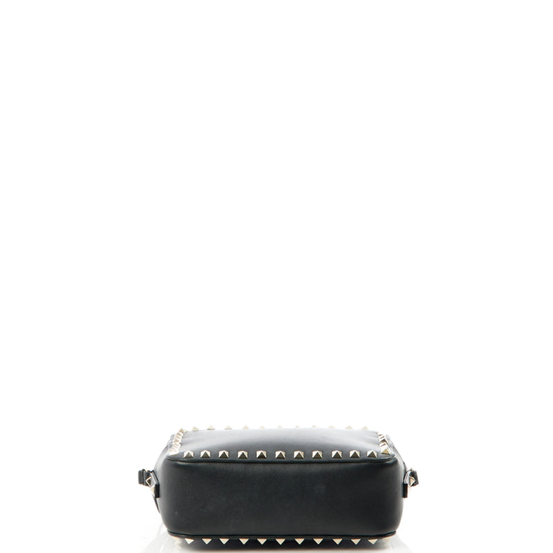 Picture of Valentino Cross Body Rockstud Crossbody Bag - Small in Black, Calfskin
