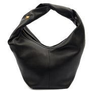 Picture of Valentino Tote Rockstud Hobo in Black, Calfskin