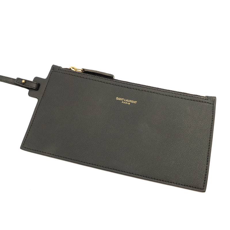 Picture of Saint Laurent Tote East West Tote in Black, Calfskin Leather