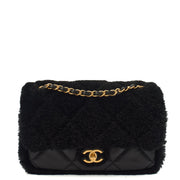 Picture of Chanel Shoulder Bag Flap Bag in Black, Canvas