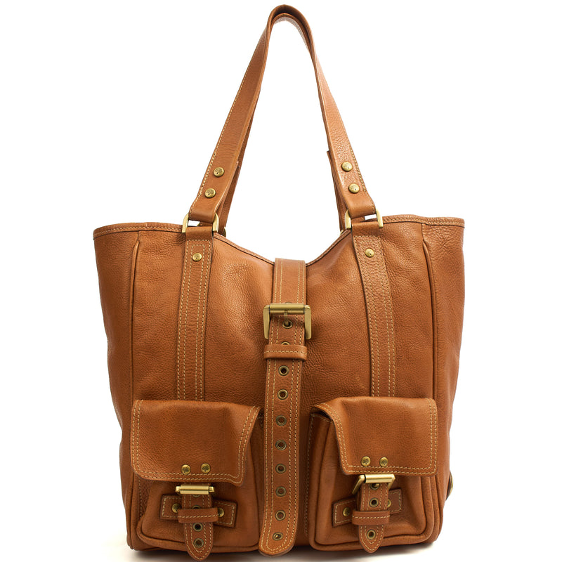 Mulberry Tote Roxanne Tote in Oak, Leather