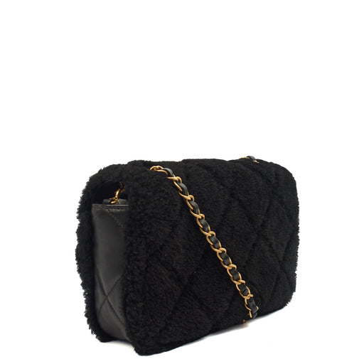 Picture of Chanel Shoulder Bag Flap Bag in Black, Canvas