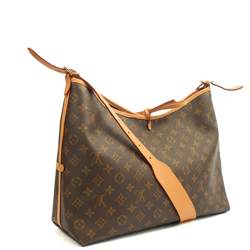 Louis Vuitton CarryAll Vibe MM Bag in Monogram, Canvas