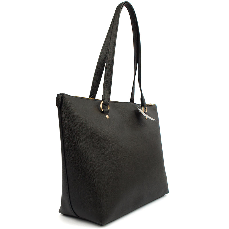 Coach Gallery Tote in Black, Leather