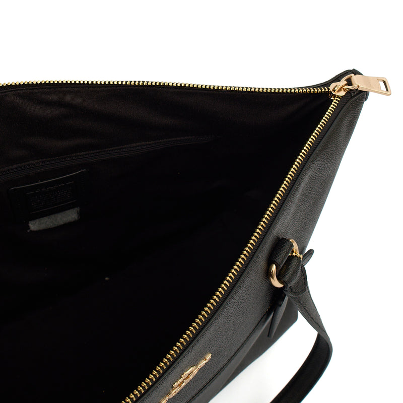 Coach Gallery Tote in Black, Leather