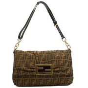 Picture of Fendi Shoulder Bag Zucca Shoulder Bag in Zucca FF, Canvas