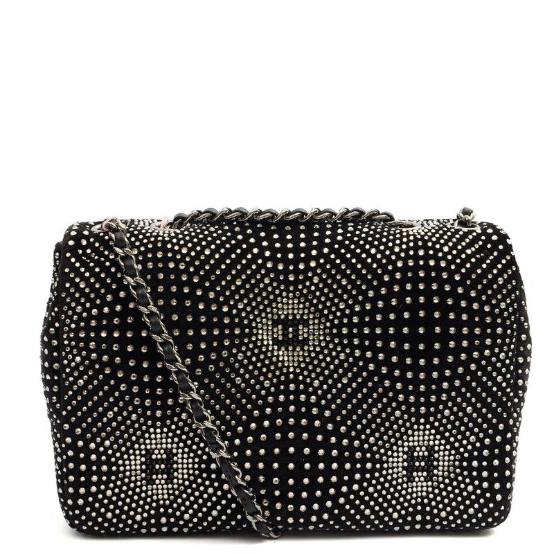 Picture of Chanel Shoulder Bag Flap Bag in Black, Velvet