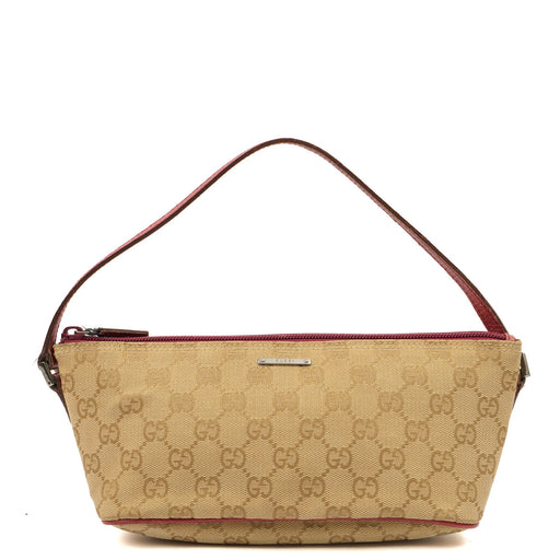 Picture of Gucci Shoulder Bag Boat Pochette in GG Supreme, Fabric