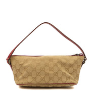 Picture of Gucci Shoulder Bag Boat Pochette in GG Supreme, Fabric