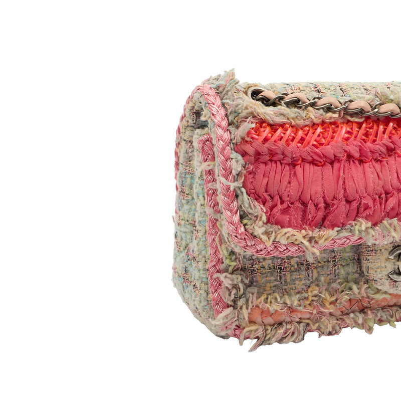 Picture of Chanel Shoulder Bag Classic Single Flap - Medium in Multi, Fabric