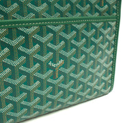 Picture of Goyard Clutch Jouvence Toiletry Pouch MM in Green, Leather