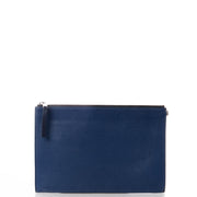 Picture of Burberry Clutch Clutch in Blue, Leather