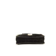 Picture of Jimmy Choo Cross Body Lockett  in Black, Suede