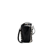 Picture of Aspinal of London Tote Marylebone Shoulder Bag - Small in Black, Leather