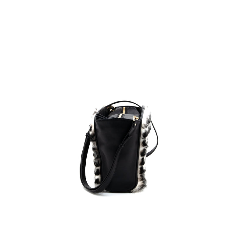 Picture of Aspinal of London Tote Marylebone Shoulder Bag - Small in Black, Leather