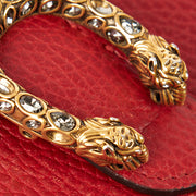 Picture of Gucci Cross Body Dionysus Chain Wallet in Hibiscus Red, Leather