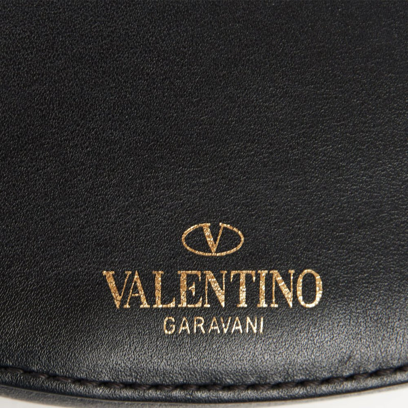 Picture of Valentino Cross Body V Logo Crossbody in Black, Calfskin