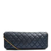 Picture of Chanel Shoulder Bag 2.55 Reissue East West Clutch in Blue, Crinkled Calfskin Leather