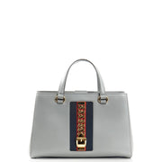 Picture of Gucci Tote Sylvie Top Handle Bag in Dusty Grey, Leather