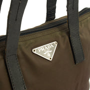 Picture of Prada Tote Nylon Tote Bag in Green, Nylon