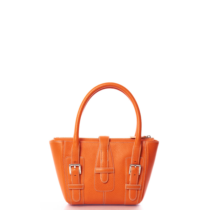 Picture of Loewe Vintage Shoulder Bag in Orange, Leather