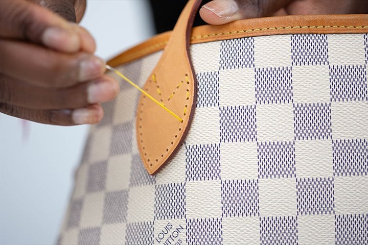 louis vuitton stitching