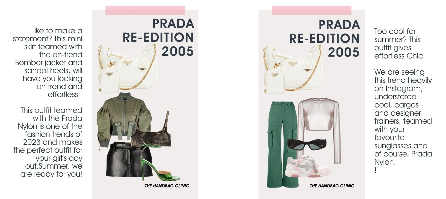 Shop the Prada Reedition today at The Handbag Clinic