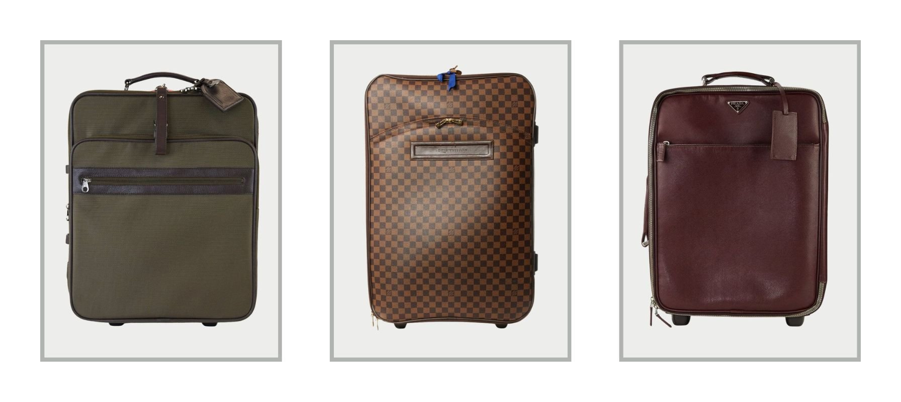Shop our Travel Essentials: Suitcases at The Handbag Clinic today