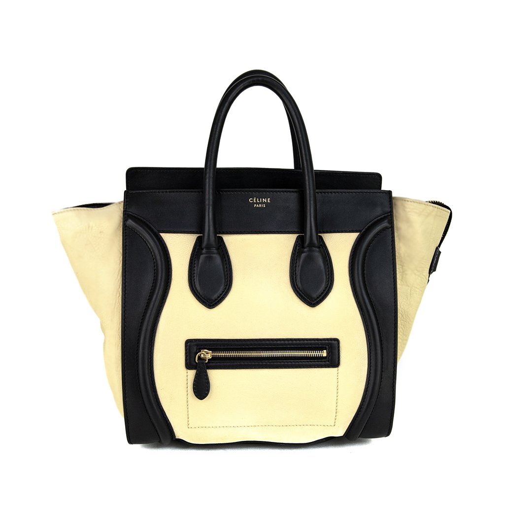 Celine Yellow Leather Nano Luggage Tote Celine | The Luxury Closet