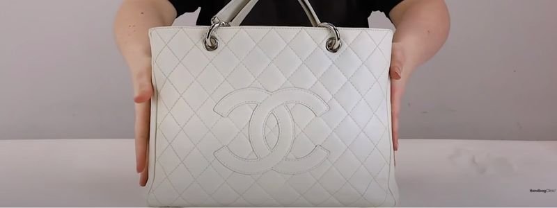 Chanel GST attacked by sharpie pen restored at the handbag clinic