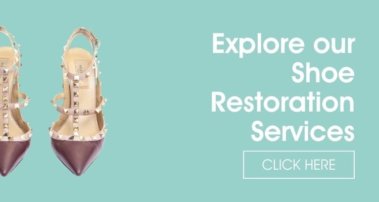 discover our shoe repairs at the handbag clinic
