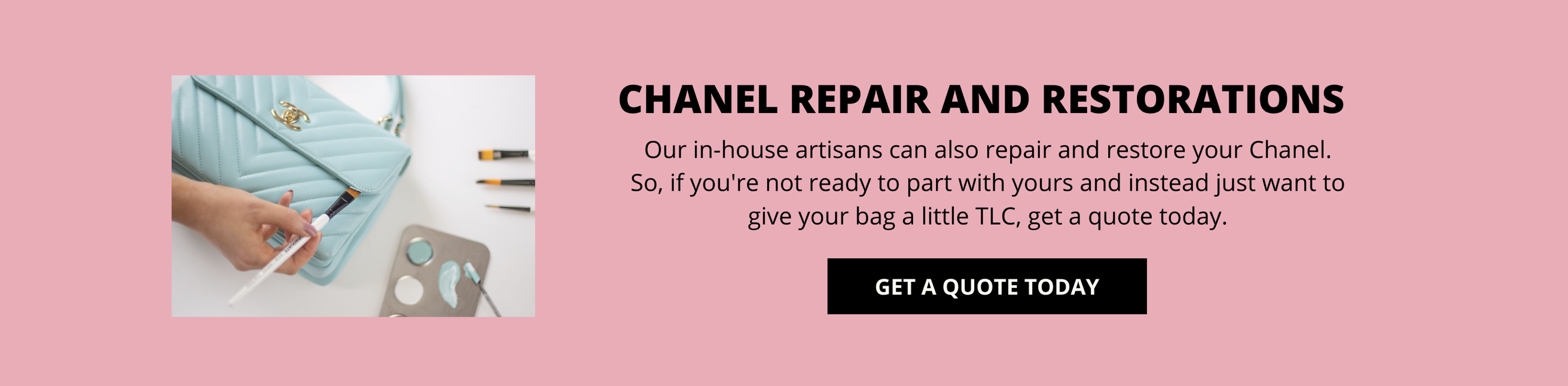 Restore your Chanel bag at The Handbag Clinic