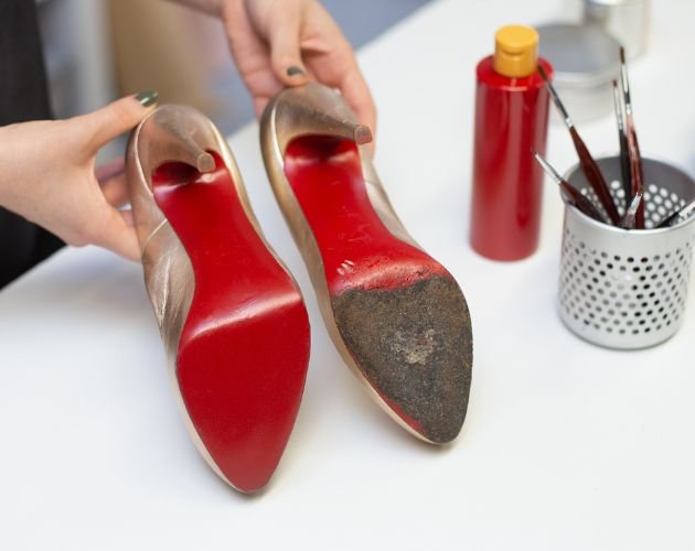 Louboutin red sole protection the handbag clinic